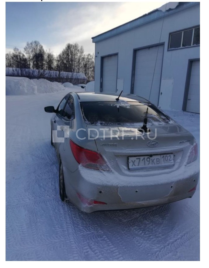 Автомобили: Легковой автомобиль, марка: HYUNDAI SOLARIS, год изготовления: 2014, VIN: Z94CT41CAFR349581, ПТС: 78 ОЕ 425423, г/н: Х719КВ102, модель двигателя: G4FA, тип двиг…