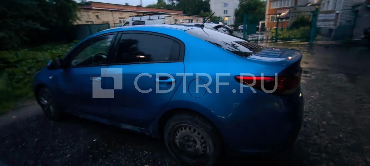Автомобили: Автомобиль: KIA RIO, идентификационный номер (VIN): Z94C241BBJR081358, год выпуска: 2018 г., пробег около 111 000 км., мощность 123 л.с., цвет СИНИЙ, двигатель …