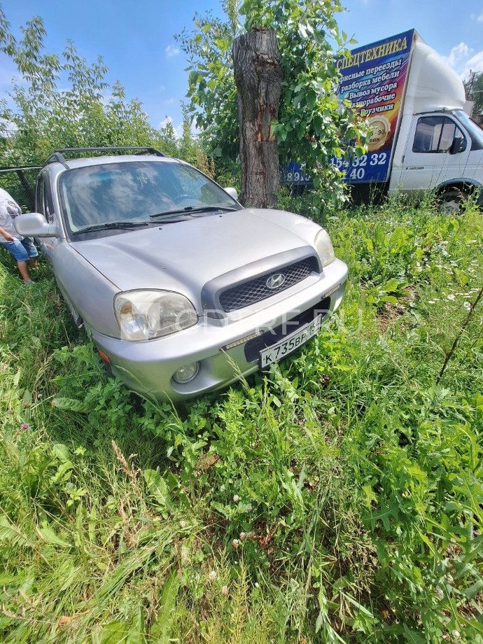 Автомобили: ТРАНСПОРТНОЕ СРЕДСТВО ХЕНДЭ САНТА ФЕ 2002 г.в., цвет серебристый, VIN KM85C73D52U194216