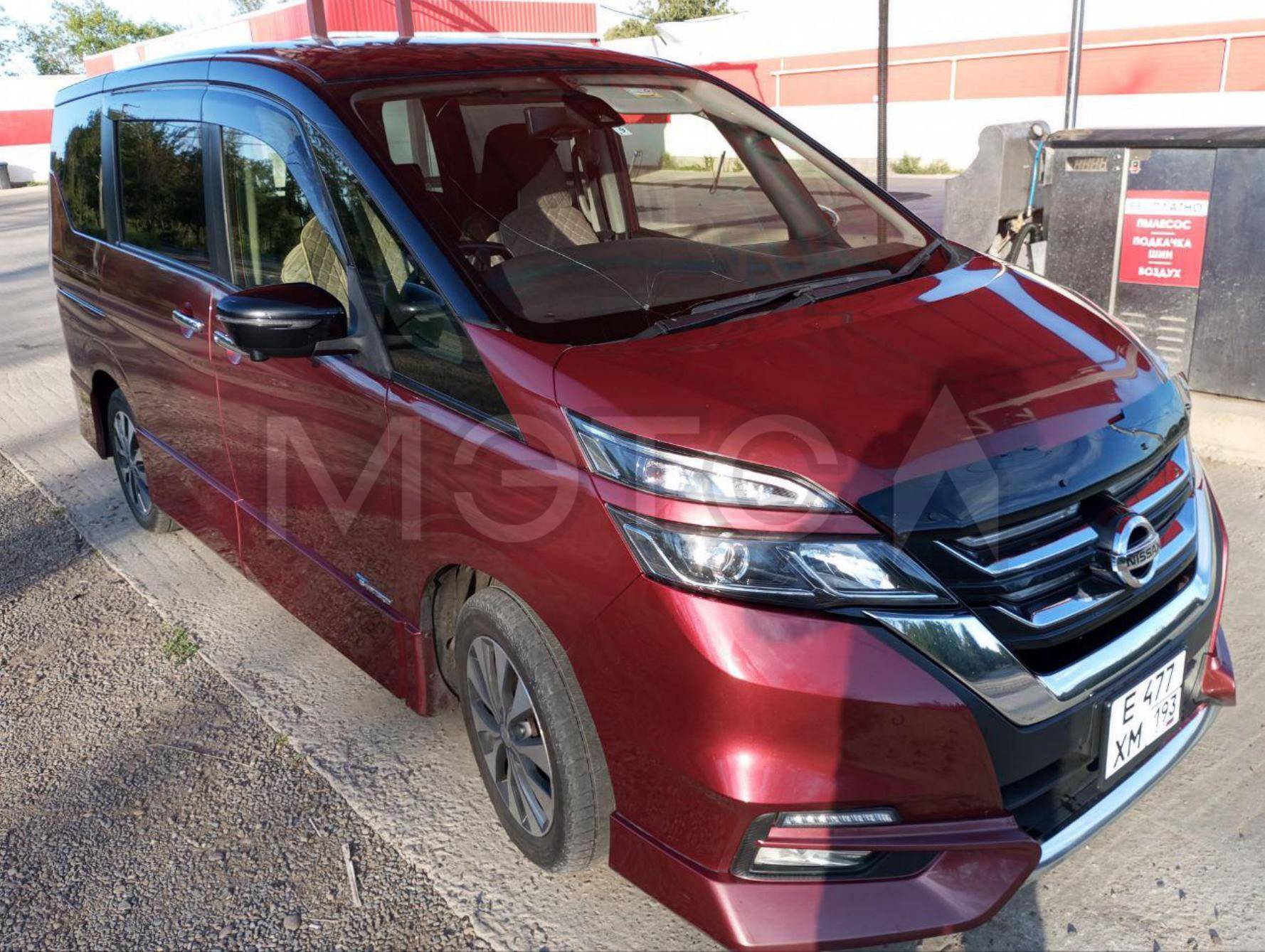 Автомобили: Автомобиль легковой, марка: NISSAN SERENA , модель: HYBRID, VIN: GFC27068880, гос. рег. номер: Е477ХМ193, год изготовления: 2017