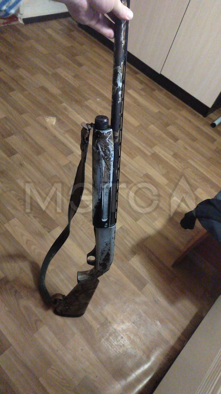 Прочее: охотничье гладкоствольное ружьё, марки MP-153, кал. 12/76, № 0715343188