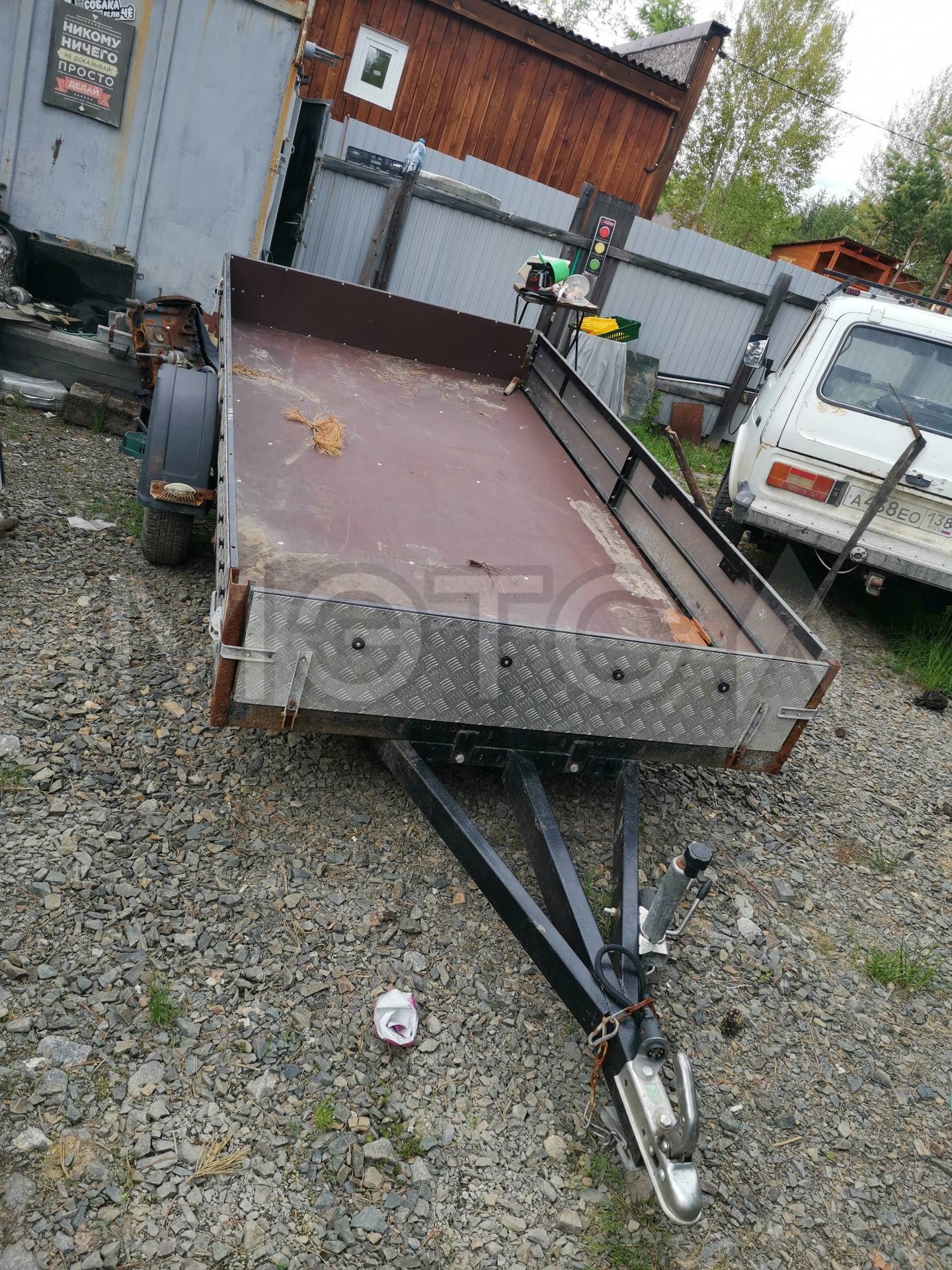 Прицепы и полуприцепы, фургоны: Прицеп, марка: АЛЯСКА 7143, год изготовления: 2023, гос.номера: АУ236538, идентификационный номер:
XDD714300P0013396, вид собственности: индивидуальная.