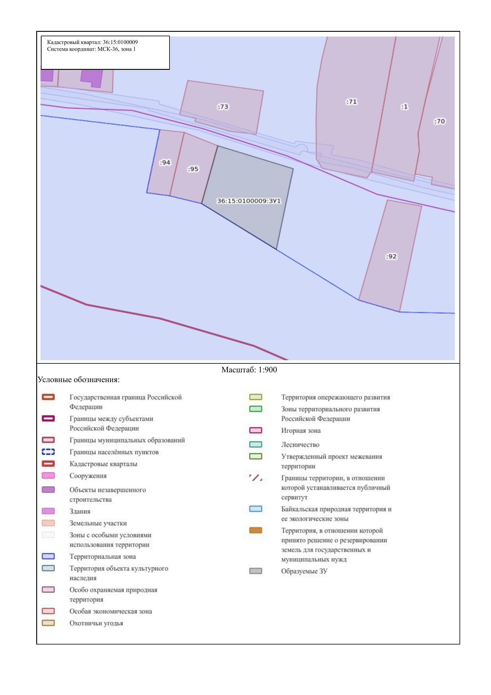 предоставление в аренду, сроком на 20 лет, земельного участка, который предстоит образовать из земель населенных пунктов: - площадью 1004 кв.м., местоположение: Воронежская область, Нижнедевицкий район, с. Нижнедевицк, в кадастровом квартале 36:15:0100009, в целях использования - для индивидуального жилищного строительства
